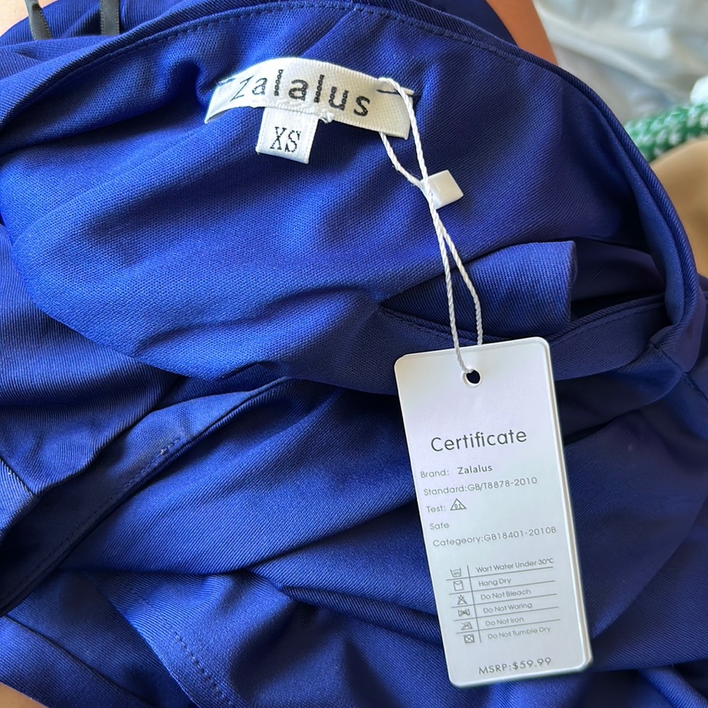 From Amazon. Great dress for a wedding guest or a formal event.